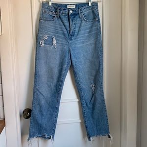 Madewell Classic Straight Jeans